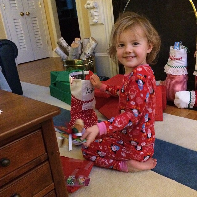 Katharine at Christmas